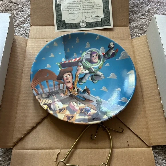 1996 Toy Story Bradford Exchange Collectors Plates - Picture 9 of 13